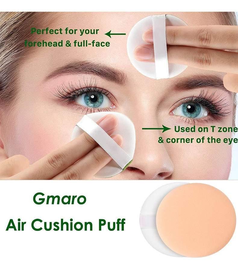 Air Cushion Puff Powder Foundation Makeup Cosmetic Sponge BB CC Cream Face - Purple