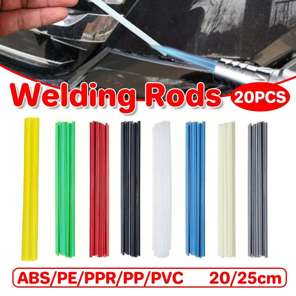 Bumper Plastic Welding Rod Torch 50CM/25CM Assorted Colours and Materials - Yellow - PP 20cm