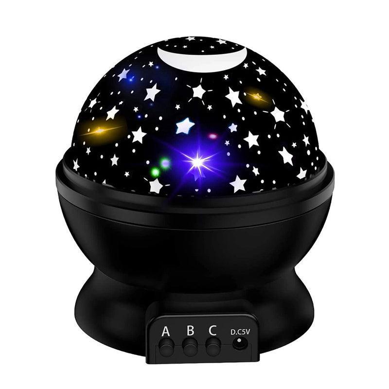 LED Night Star Galaxy Projector Rotating Lamp for Bedroom Ambience and Gift Use - Pink