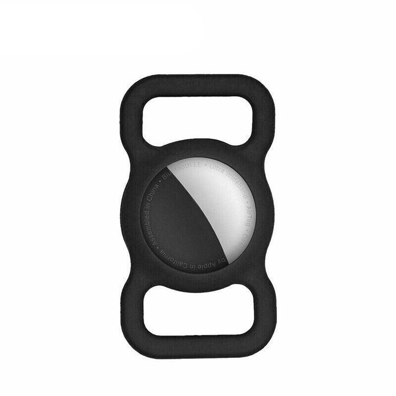 Silicone Collar Attachment Case Compatible with Tracking Device for Pets - Green