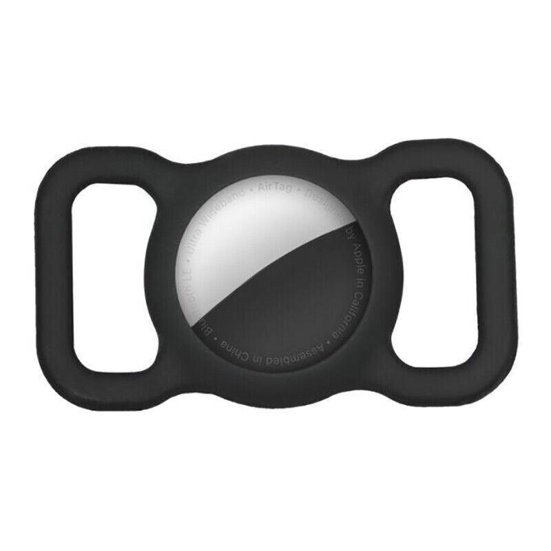 Silicone Collar Attachment Case Compatible with Tracking Device for Pets - Yellow