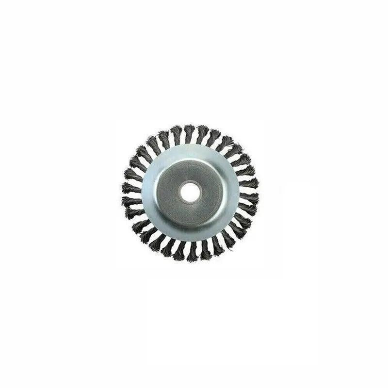 6/8inch Weed Brush Steel Wire Trimmer Wheel Garden Lawnmower Head Tool Grass Cutter - 8''