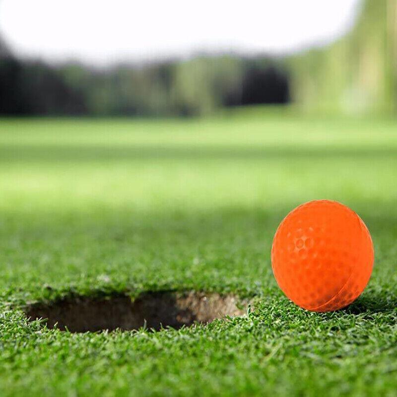 Indoor Outdoor Golf Training Foam Balls 12 Pack PU Soft Practice Accessories - Mixed