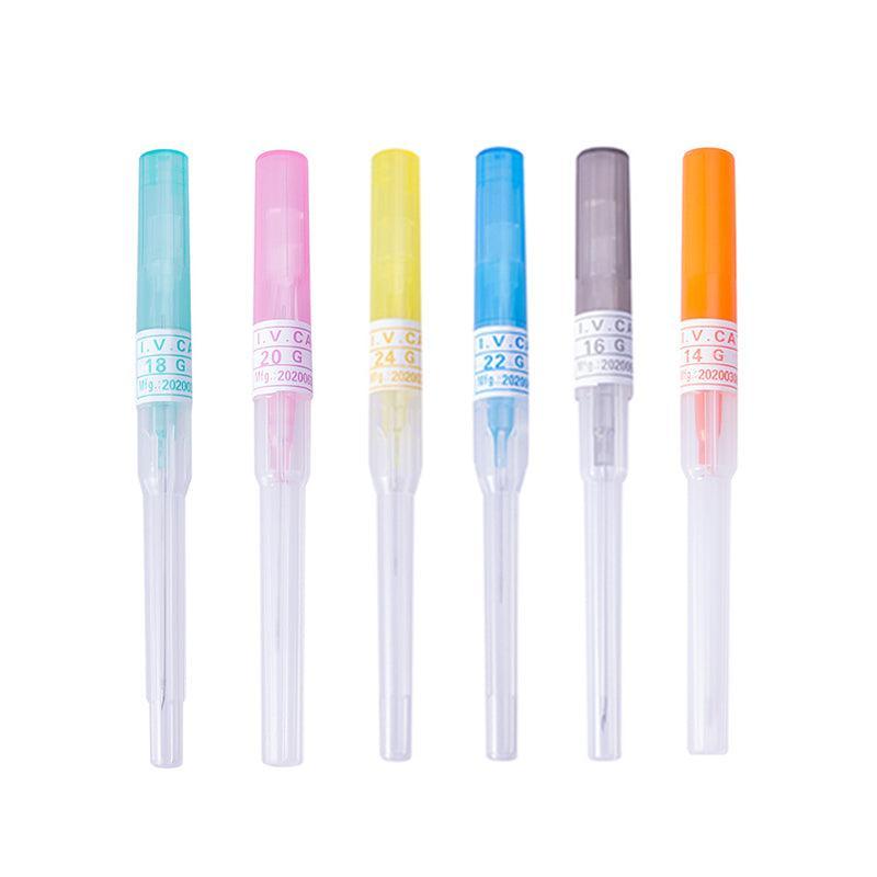 14G - 26G Catheter Cannular Tube Sterilized Body Piercing Needles 5Pcs - 0.7MM 22G