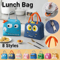 Oxford Portable Insulated Thermal Cooler Lunch Box Carry Picnic Case Storage Bag - Blue