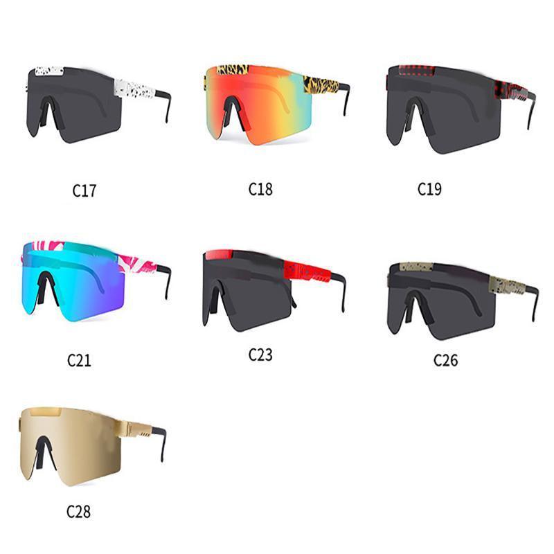 Cycling Sunglasses Goggles Bicycle Outdoor Sports Unisex Glasses Men Eyewear - C08