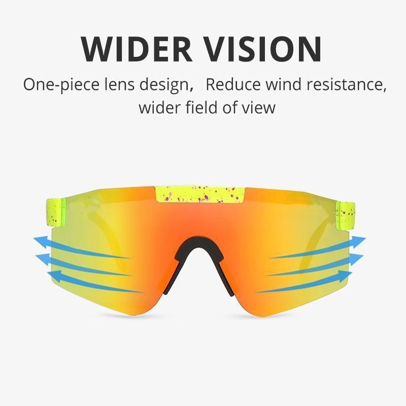Cycling Sunglasses Goggles Bicycle Outdoor Sports Unisex Glasses Men Eyewear - C08
