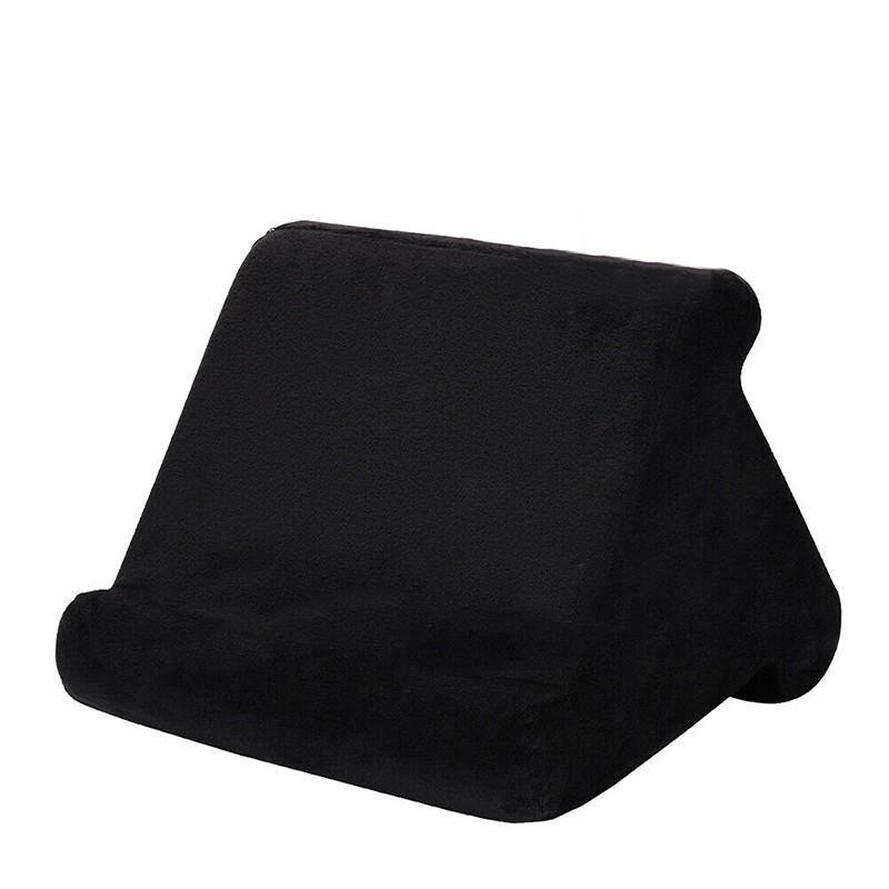 Tablet Pillow Stands For iPad Book Reader Holder Rest Laps Reading Cushion - Dark Blue