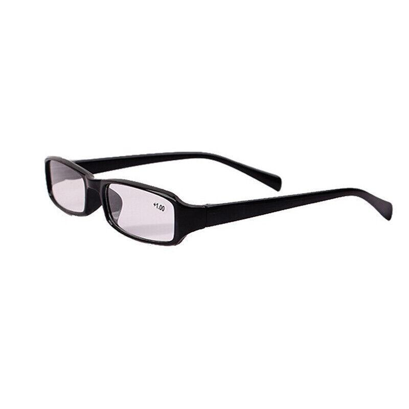 6 Pairs Mens Ladies Wayfarer Frame Magnifying Reading Glasses Au - +1.00