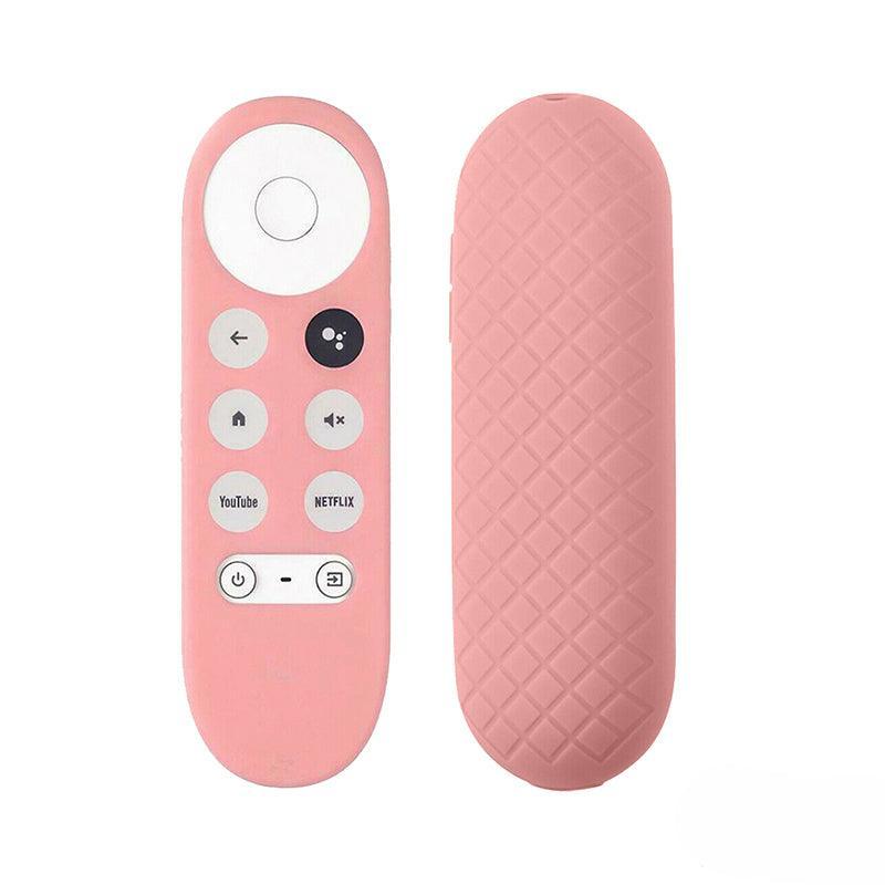 Silicone Case Protective Cover Shell For Google Chromecast Tv 2020 Voice Remote - Black