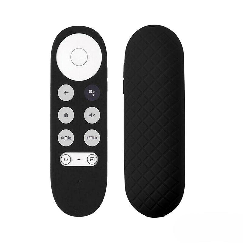 Silicone Case Protective Cover Shell For Google Chromecast Tv 2020 Voice Remote - White
