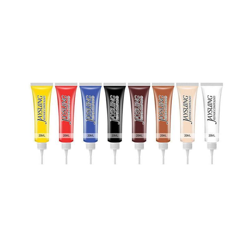 dvanced Leather Repair Gel Kit Filler for Sofa Auto Interior and Scratch Restoration - Cherry