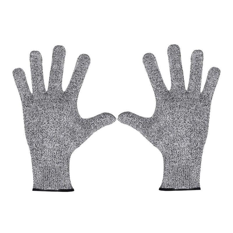 Cut Resistant Gloves Anti-Cutting Food Grade Level 5 Kitchen Butcher Protection - S (22CM)