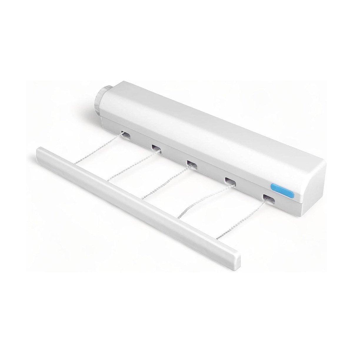Wall Mounted Clothes Hanger Dryer Clothesline Laundry Washing Line Drying Rack - 4lines