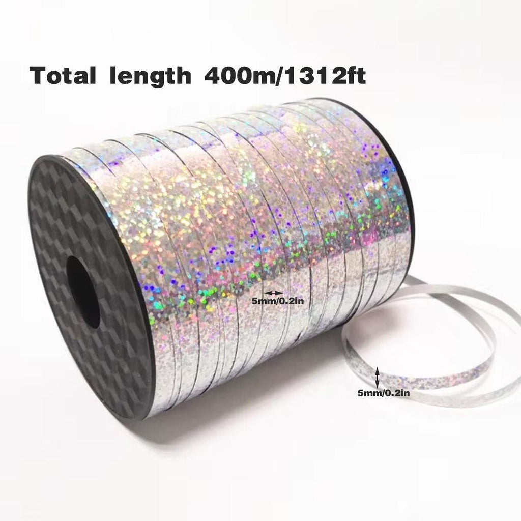 5mm Balloon Ribbon Curling Party String Gift Wrap Decoration Birthday Wedding - Bright-Green