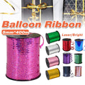 5mm Balloon Ribbon Curling Party String Gift Wrap Decoration Birthday Wedding - Laser-Red