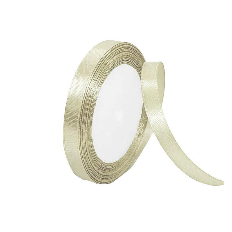 10mm Width Satin Hair Ribbon Wedding Party Decoration Gift Banquet 5m - Light T-Blue