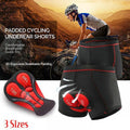 Men Cycling Shorts 3D Padded Bike Underwear Quick Dry Breathable Bicycle Pants - XL