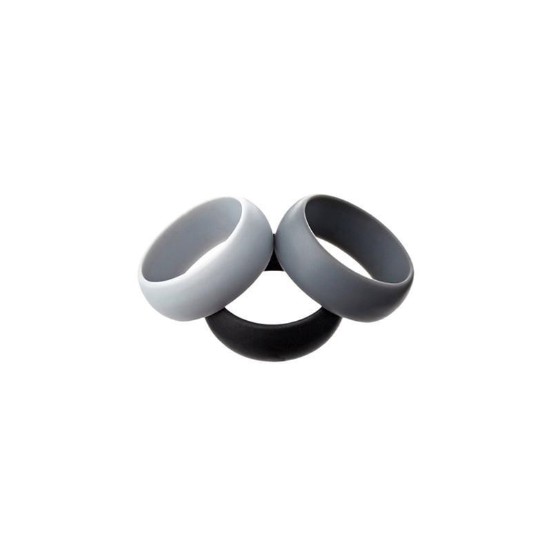 Silicone Rubber Ring Bands 3Pcs - 11