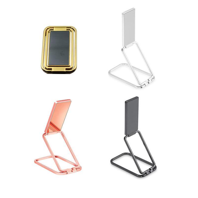 Universal Phone Ring Grip Holder Back Mount Stand for Smartphones and Tablets - Gold