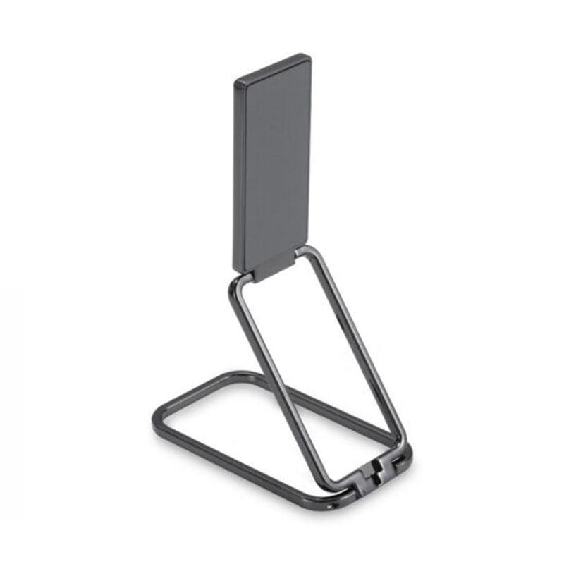 Universal Phone Ring Grip Holder Back Mount Stand for Smartphones and Tablets - Silver