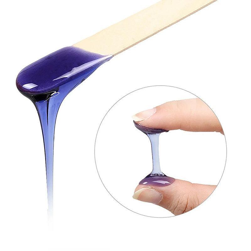 300G Hard Wax Bean No Strip No Pain Hot Film Body Waxing Hair Removal Depilatory - Rose