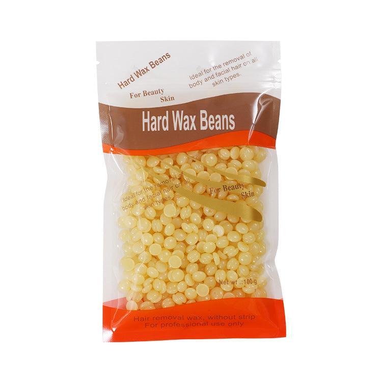 300G Hard Wax Bean No Strip No Pain Hot Film Body Waxing Hair Removal Depilatory - Rose