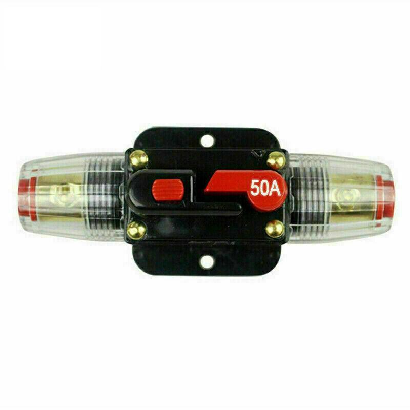 20-150Amp Circuit Breaker Dual Battery Ip67 Waterproof Fuse Manual Reset 12V 24V - 150AMP
