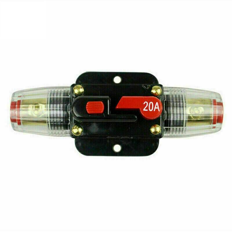 20-150Amp Circuit Breaker Dual Battery Ip67 Waterproof Fuse Manual Reset 12V 24V - 30AMP