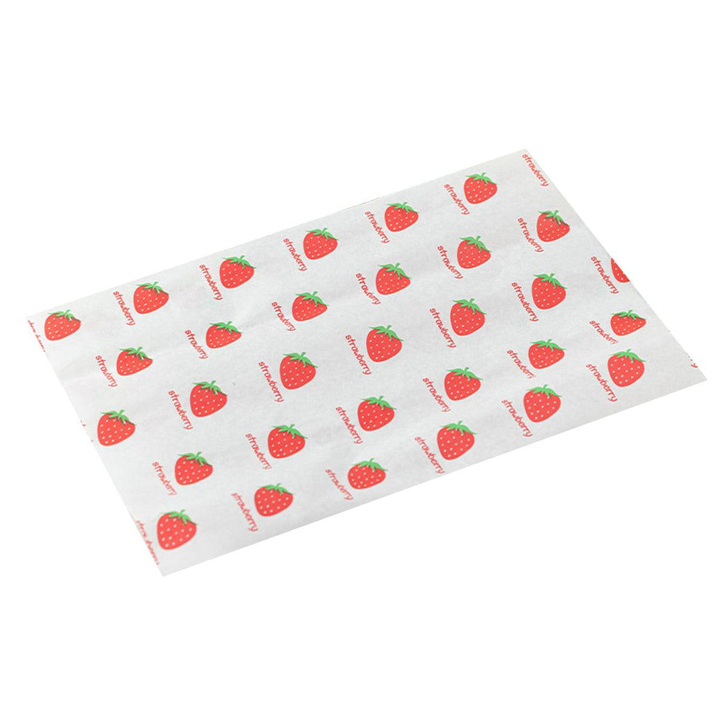 100pcs Sandwich Wrappers Oil Blotting Coated Paper Air Fryer Baking Parchment - Newspaper + Lemon Bear (Mixed)