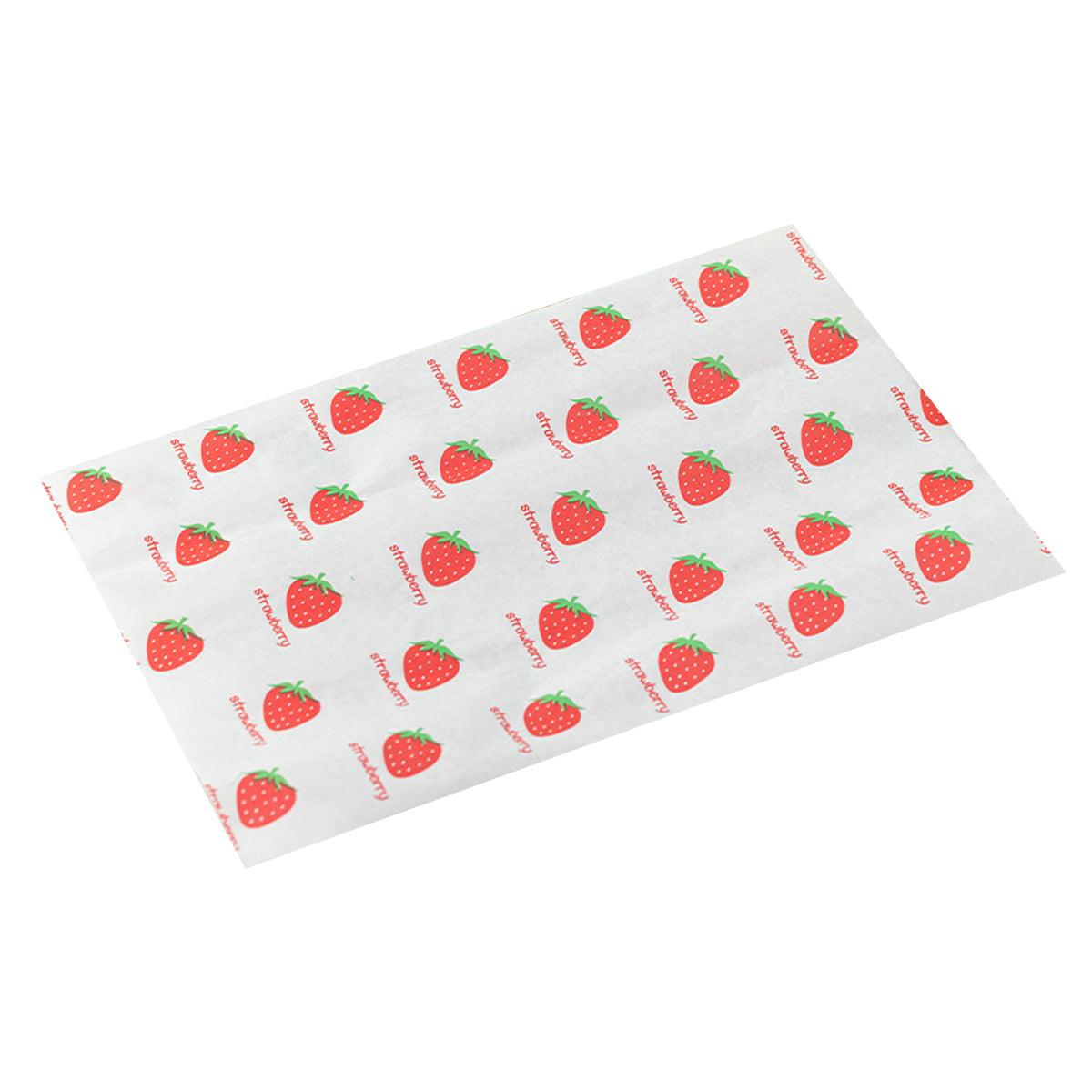 100pcs Sandwich Wrappers Oil Blotting Coated Paper Air Fryer Baking Parchment - Newspaper + Lemon Bear (Mixed)