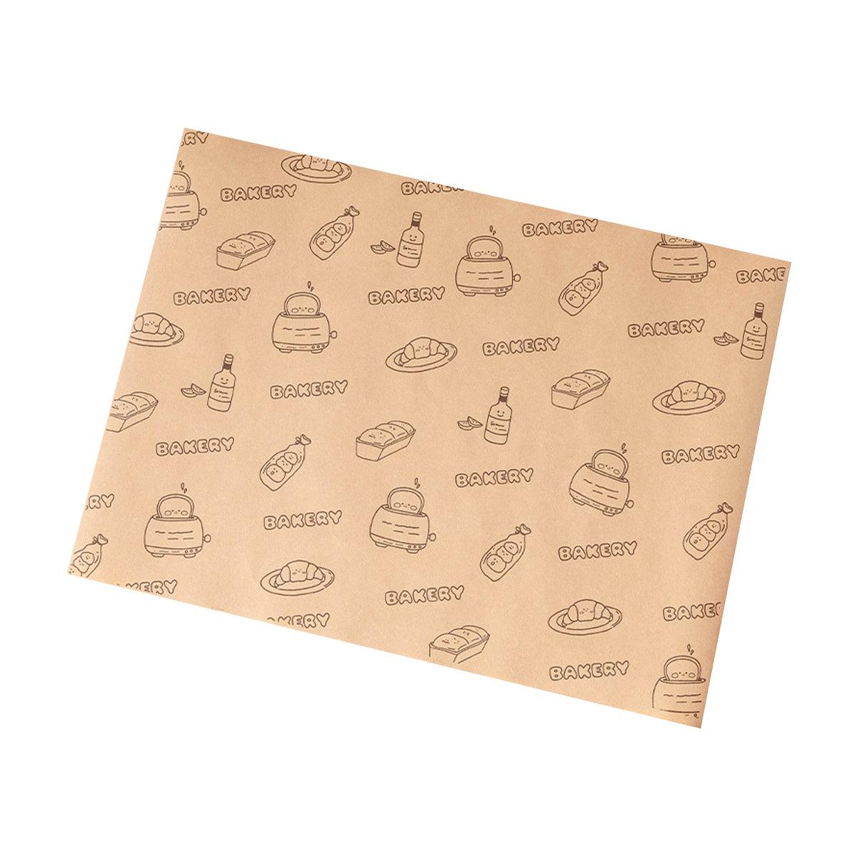 100pcs Sandwich Wrappers Oil Blotting Coated Paper Air Fryer Baking Parchment - Delicious Recipes