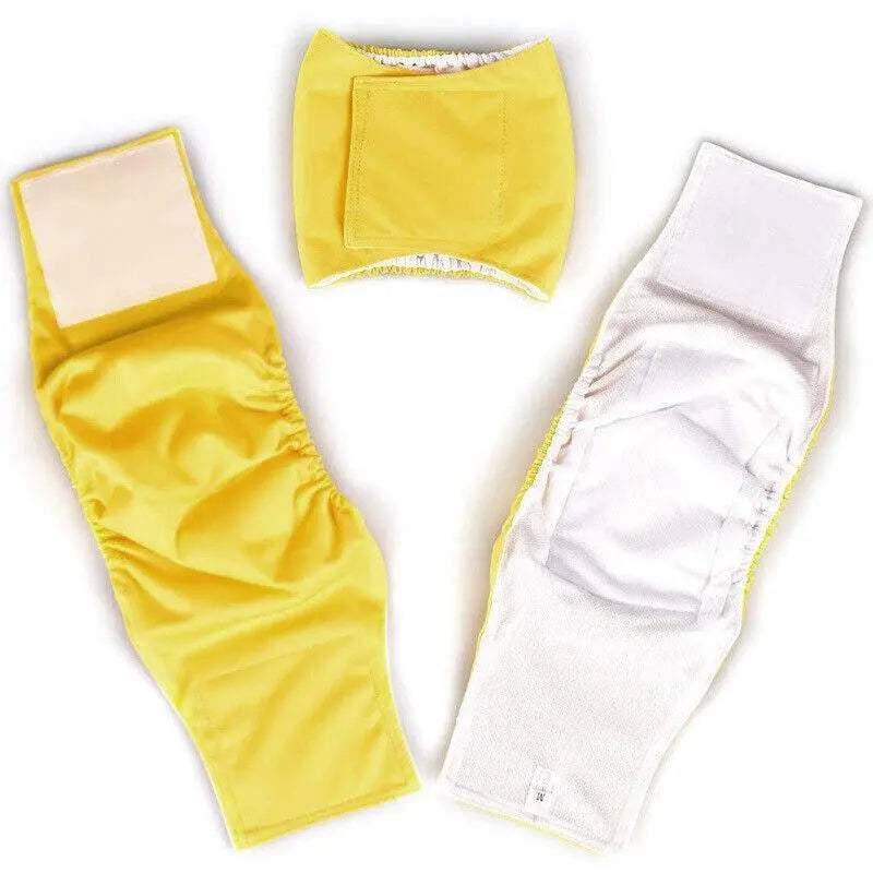 XS Male Dog Puppy Nappy Diaper Belly Wrap Band Sanitary Pants Underpants - Green
