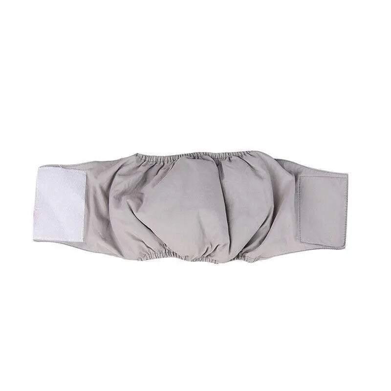 XS Male Dog Puppy Nappy Diaper Belly Wrap Band Sanitary Pants Underpants - Yellow