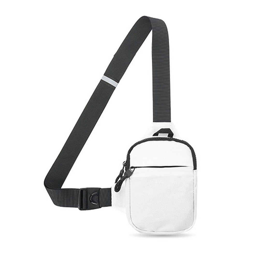 Sports Chest Bag Crossbody Backpack Mini Fashion Satchel for Outdoor Travel - Army Green