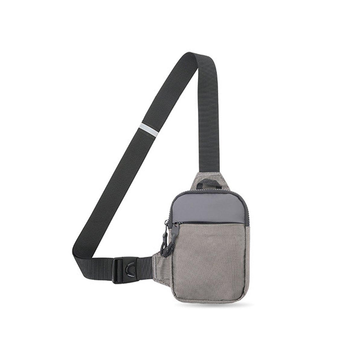 Sports Chest Bag Crossbody Backpack Mini Fashion Satchel for Outdoor Travel - Dark Blue