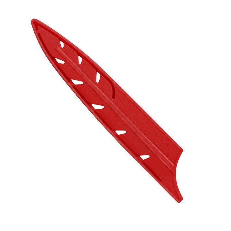 Plastic Knife Sheath Edge Guard Cover Scabbard Slicing Blade Red Protector Chef - Scabbard-3.5in
