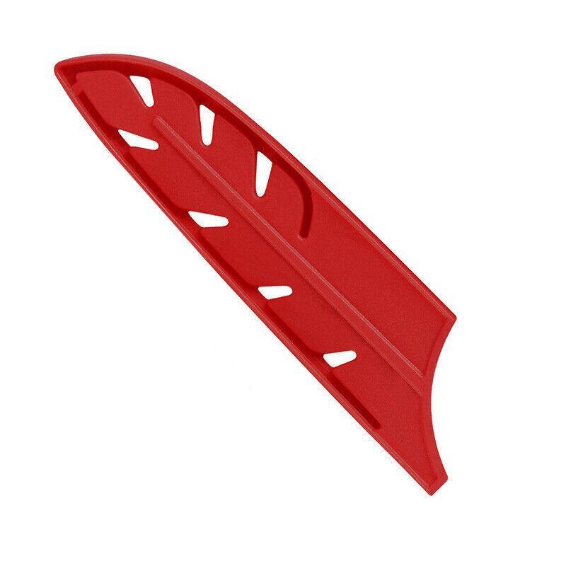 Plastic Knife Sheath Edge Guard Cover Scabbard Slicing Blade Red Protector Chef - Scabbard-3.5in