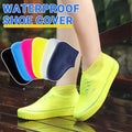 Shoe Cover Waterproof Silicone Non Slip Rain Water Rubber Foot Boot Overshoe S - Grey