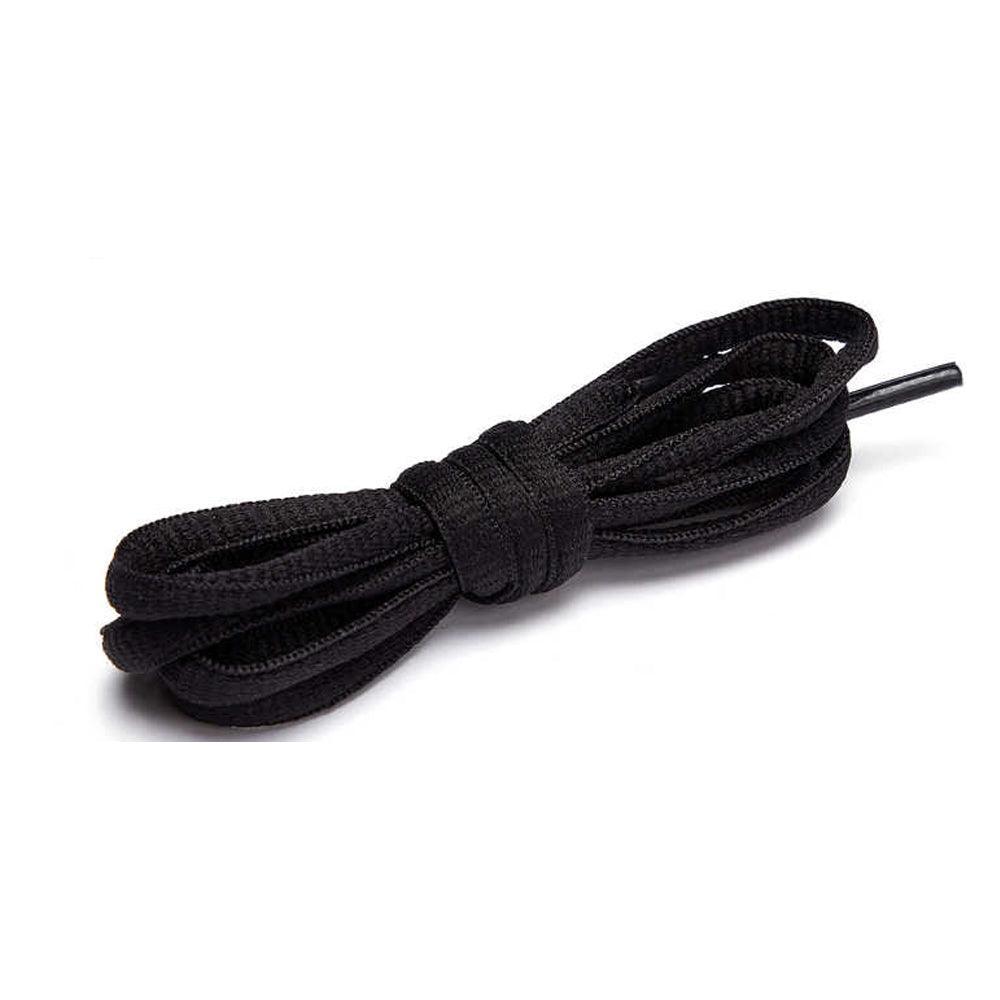 Shoelaces Colorful Coloured Flat Round Oval Bootlace Sneaker Shoe Laces - Flat-Red