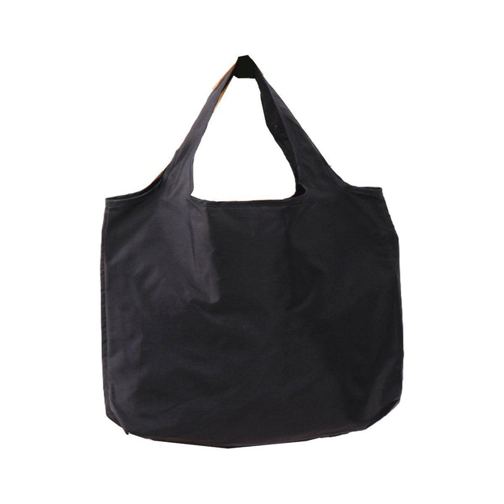 Large Multi Colour Waterproof Shopping Bag Foldable Portable Reusable Bag - Orange