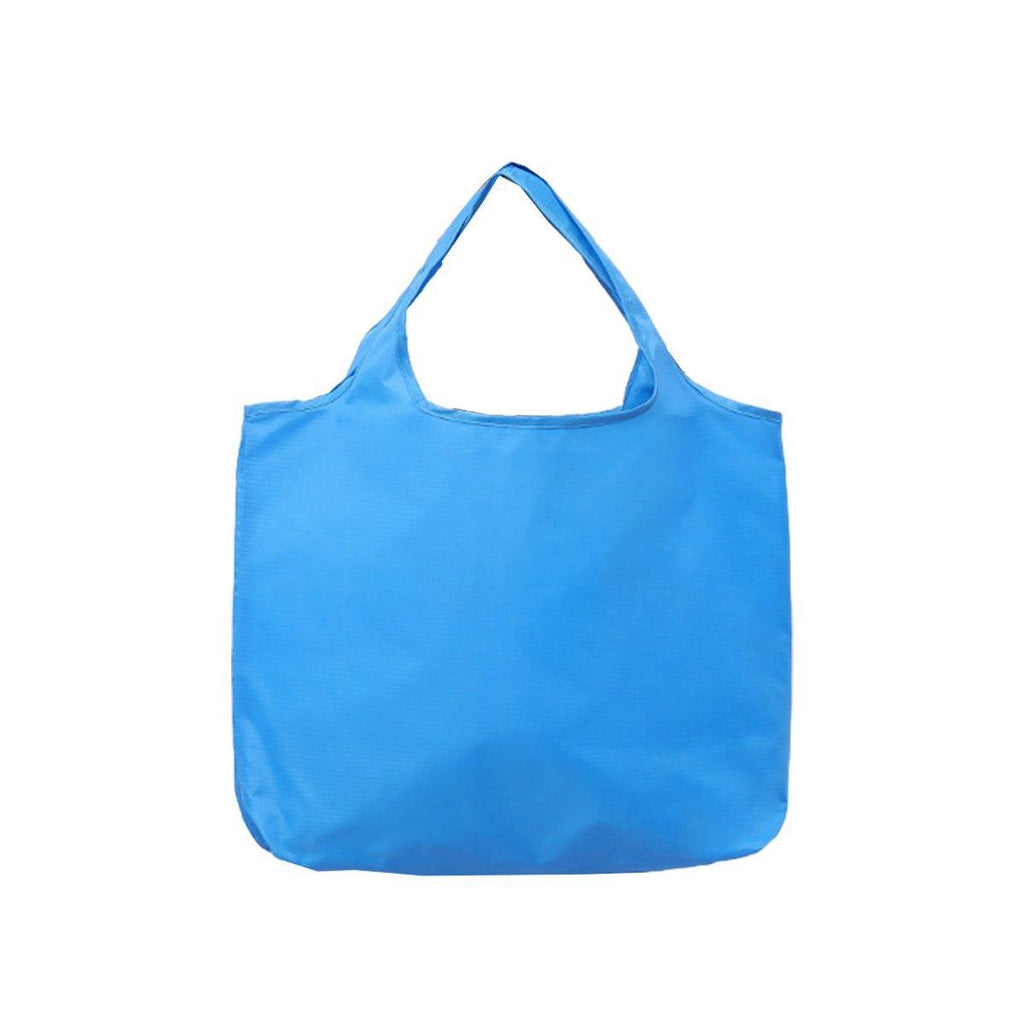 Large Multi Colour Waterproof Shopping Bag Foldable Portable Reusable Bag - Wine Red