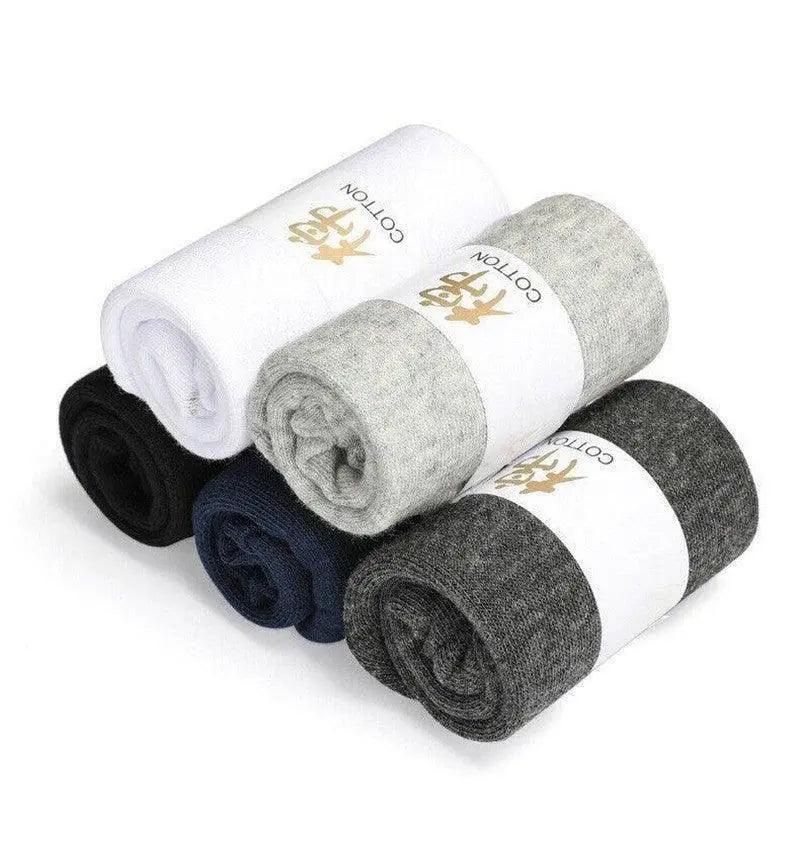 Nanjiren 5 Pairs Socks Mens Men Low Cut Socks Ankle Soft Cotton Trainer Sport - Light Grey 5 Pairs