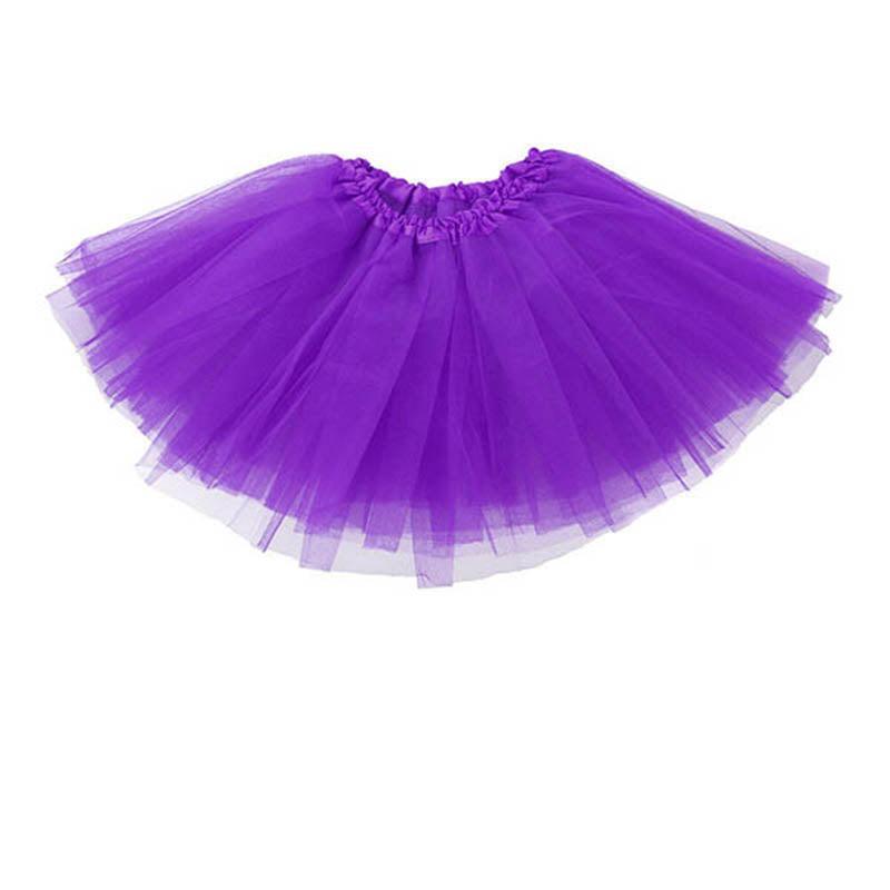 Womens Tulle Tutu Skirt Dressup Party Costume Ballet  Dance Wear - Grey
