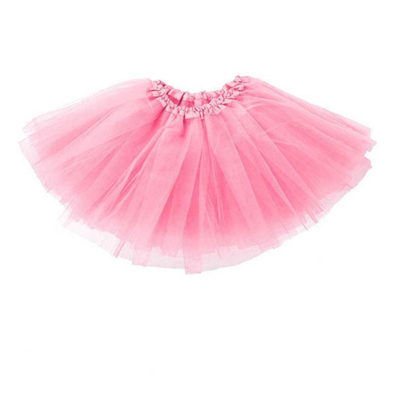 Womens Tulle Tutu Skirt Dressup Party Costume Ballet  Dance Wear - Orange