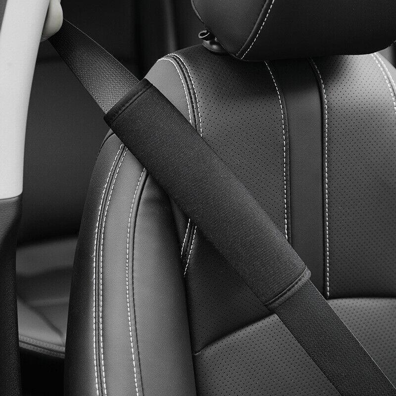 4Pcs Car Shoulder Strap Cover Soft Pad Protector Harness Cushion Fluffy
