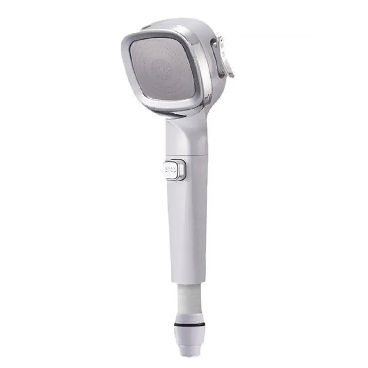 High Pressure Handheld Shower Head with Filter for Bathroom Water Saving Spray - Navy