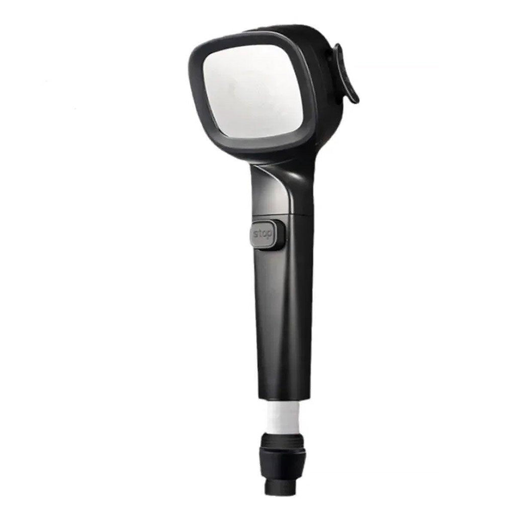 High Pressure Handheld Shower Head with Filter for Bathroom Water Saving Spray - Navy