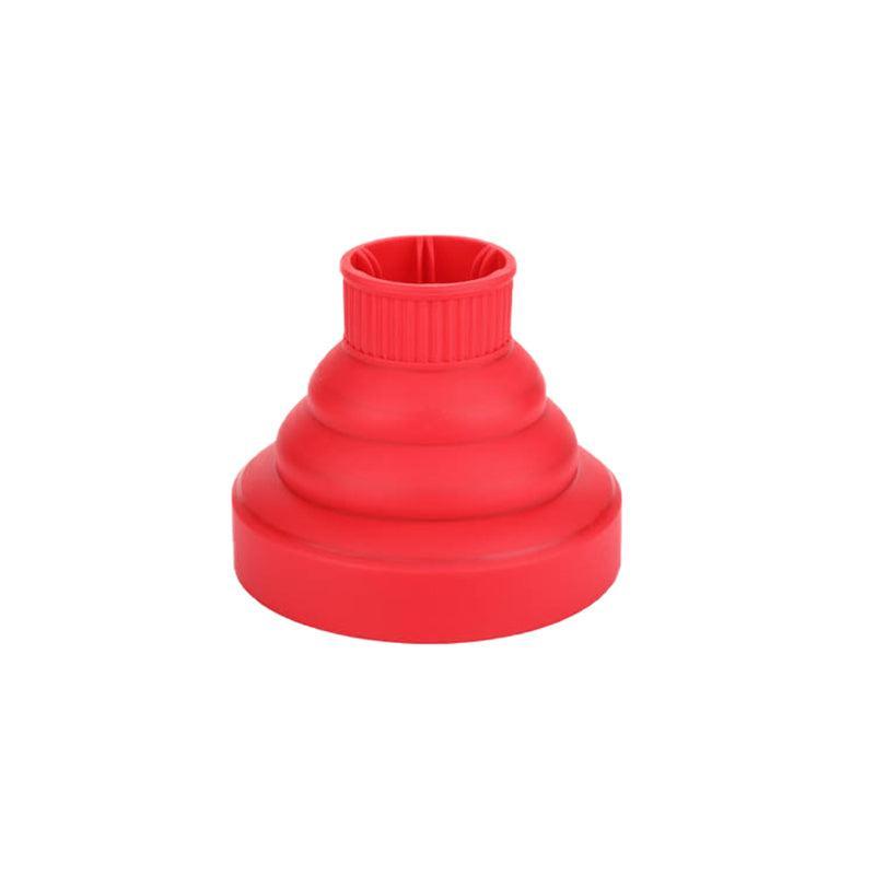 Foldable Hair Dryer Diffuser Universal Silicone Nozzle for Curly Hair Styling - Blue