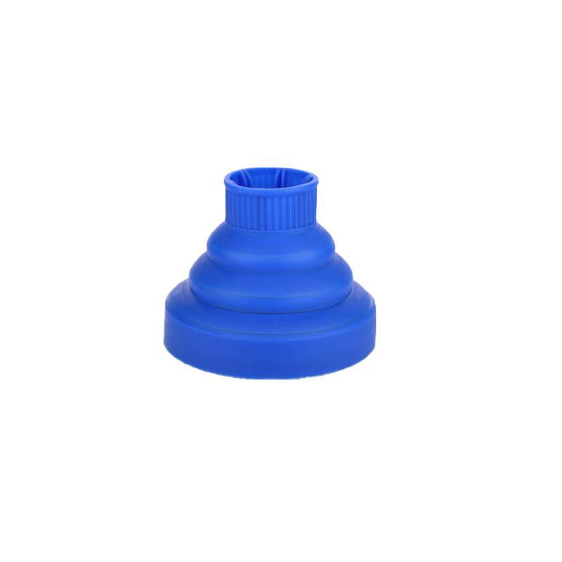 Foldable Hair Dryer Diffuser Universal Silicone Nozzle for Curly Hair Styling - Green